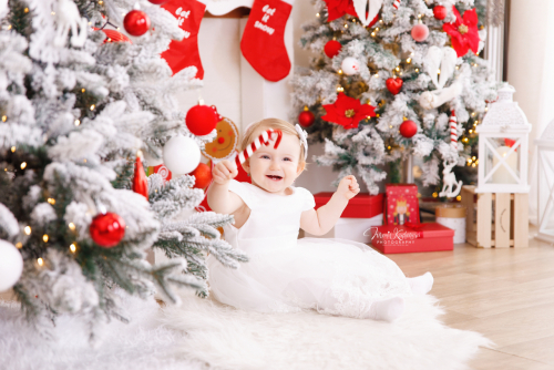 Emotívne momenty z vianočného fotenia v štúdiu